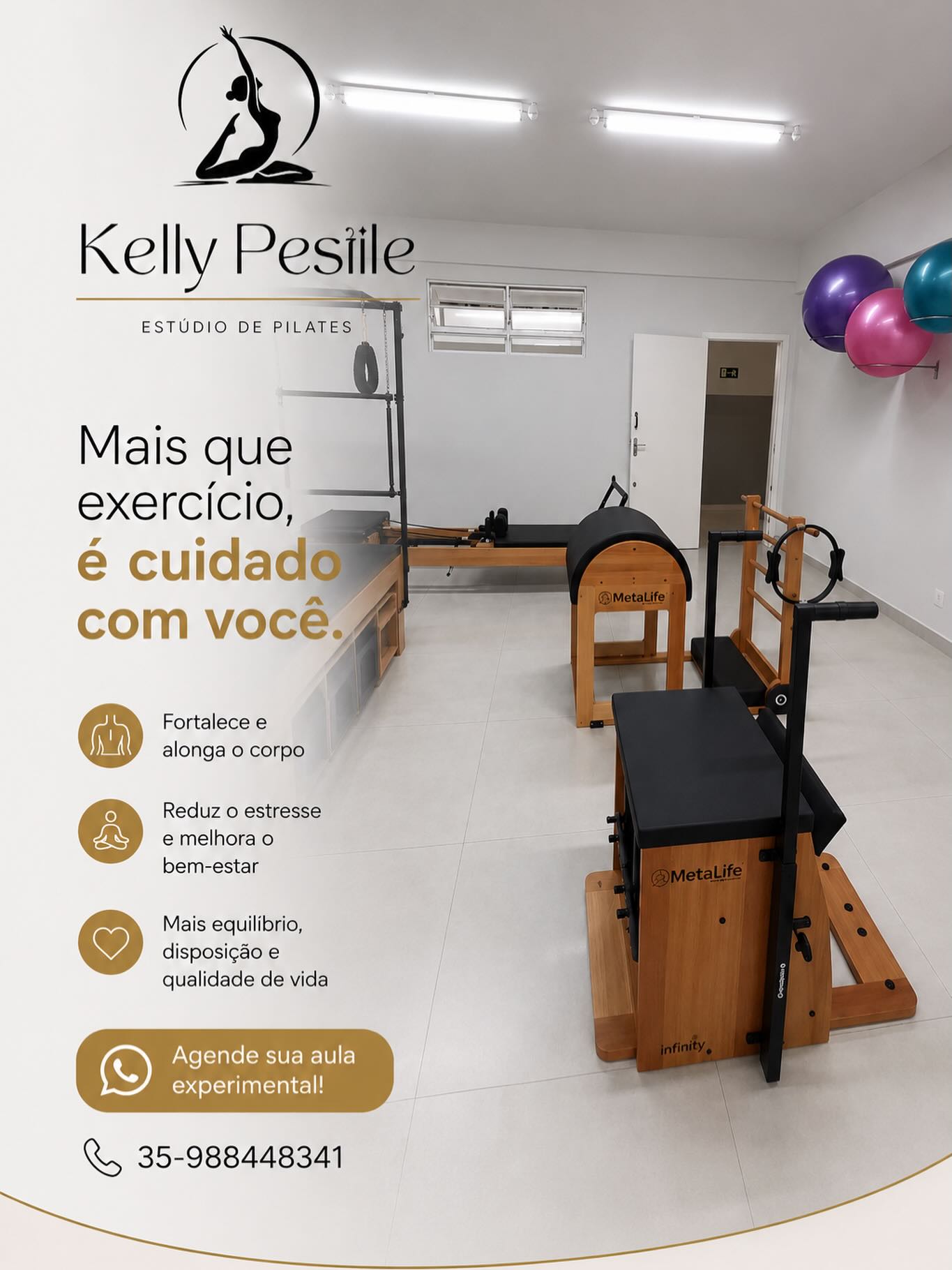 Interior do estúdio